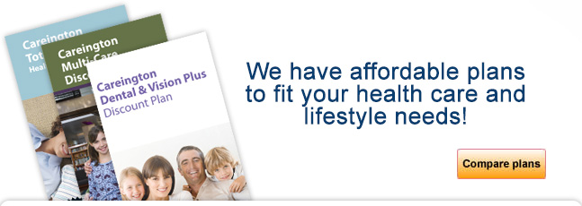 Click here to compare Careington's discount plans