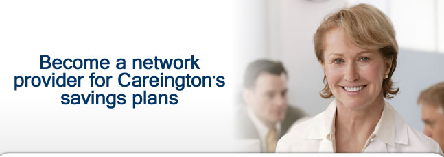 Become a network provider header