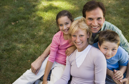 Picture of family with the Advantage Plus Plan