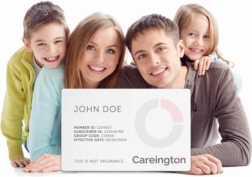 Save 20%-60% on dental care with a Careington Discount Plan membership!