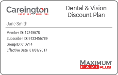 Careington Dental & Vision Discount Plan