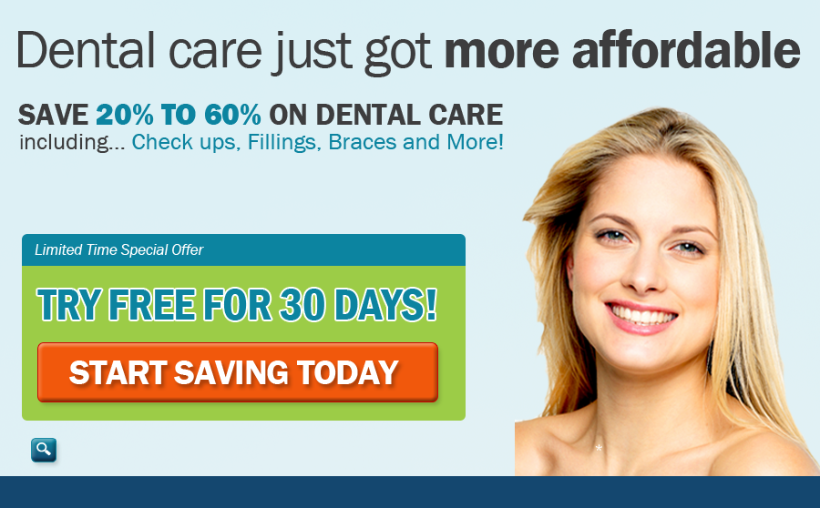 Dental Care just got more affordable! Save 20% to 60% on dental care including check ups, fillings, braces and more!