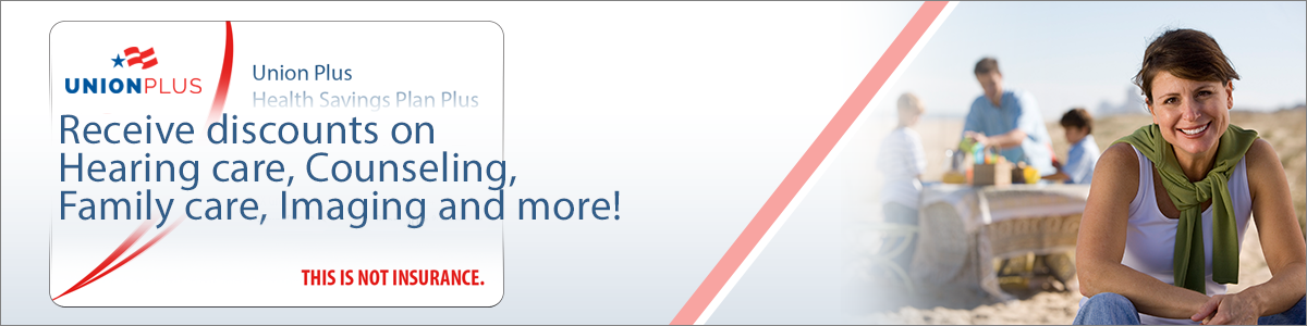 Receive discounts on Prescriptions, Hearing care, Counseling, Family care, Imaging and more!