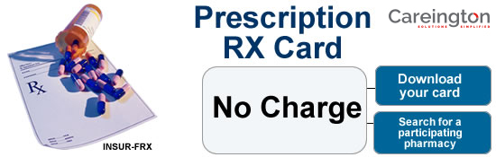 Prescription RX card